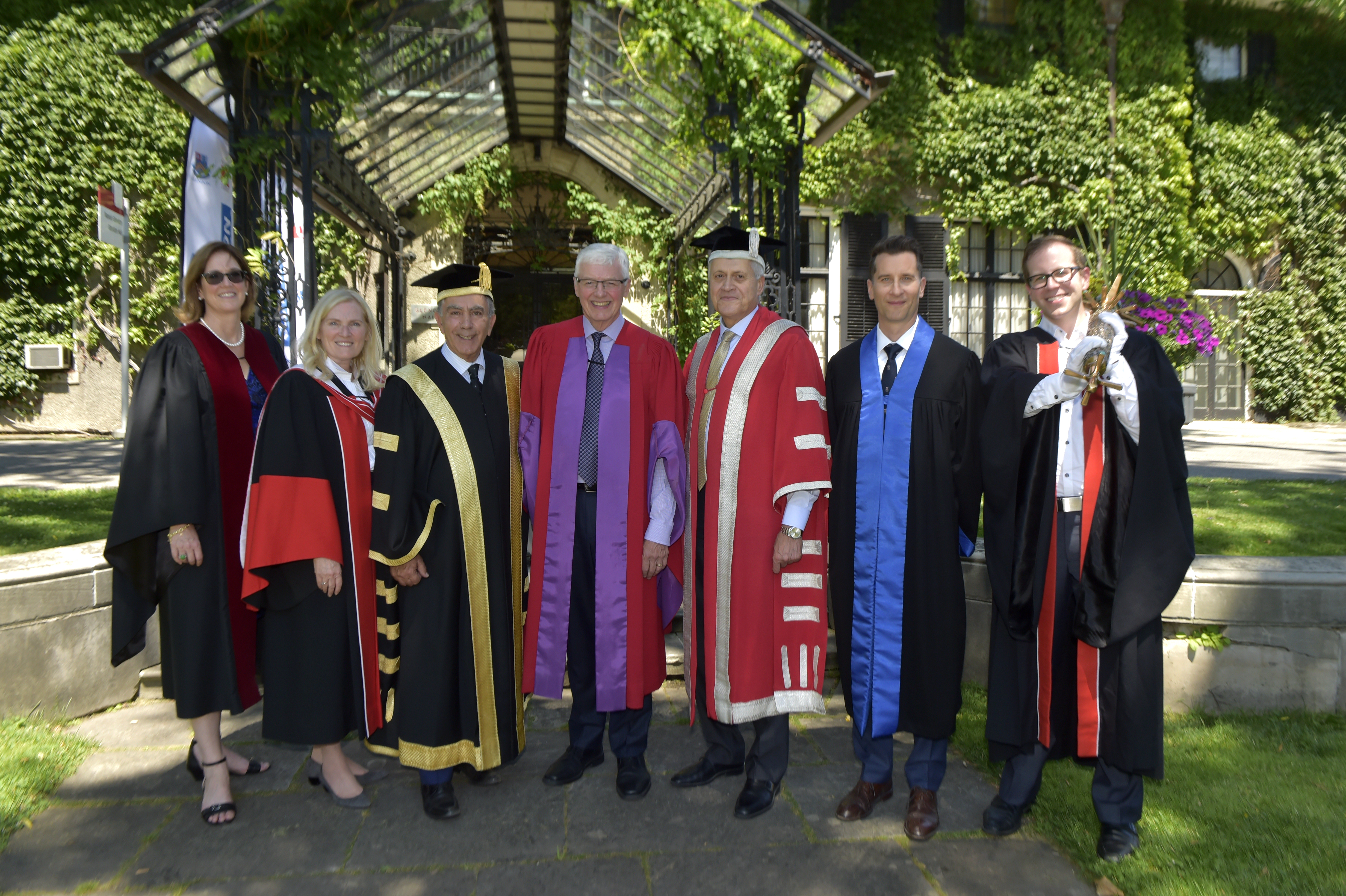 Members of the Glendon Convocation platform party